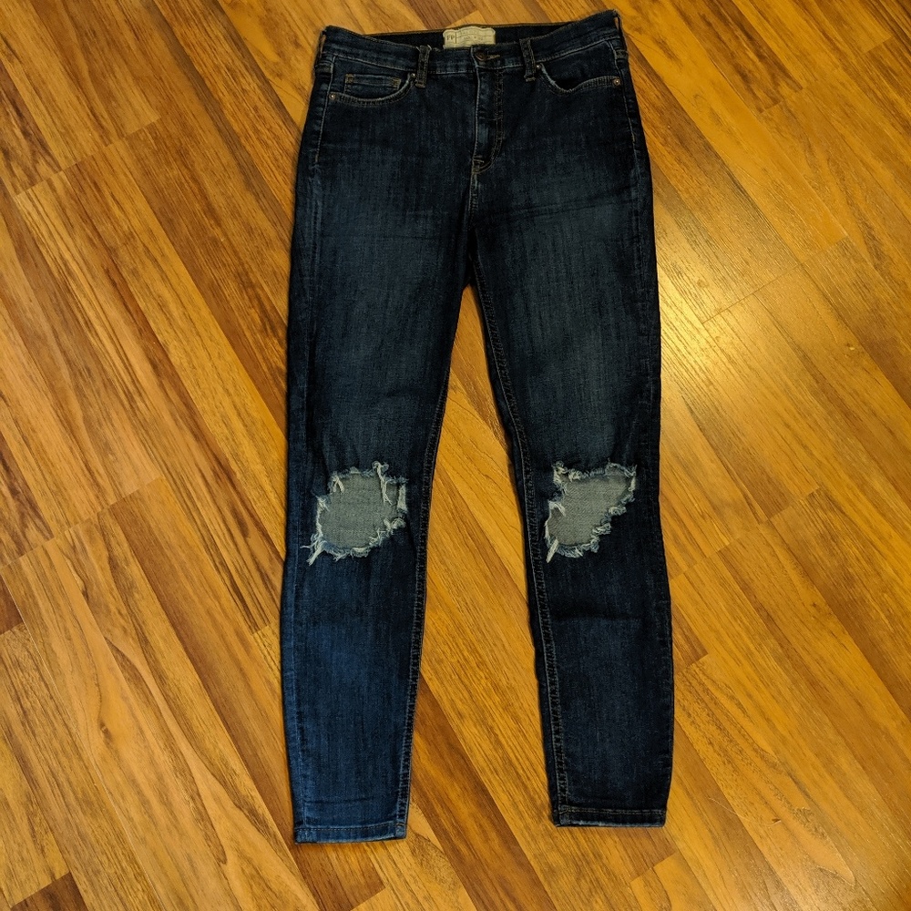 Free people distressed jeans